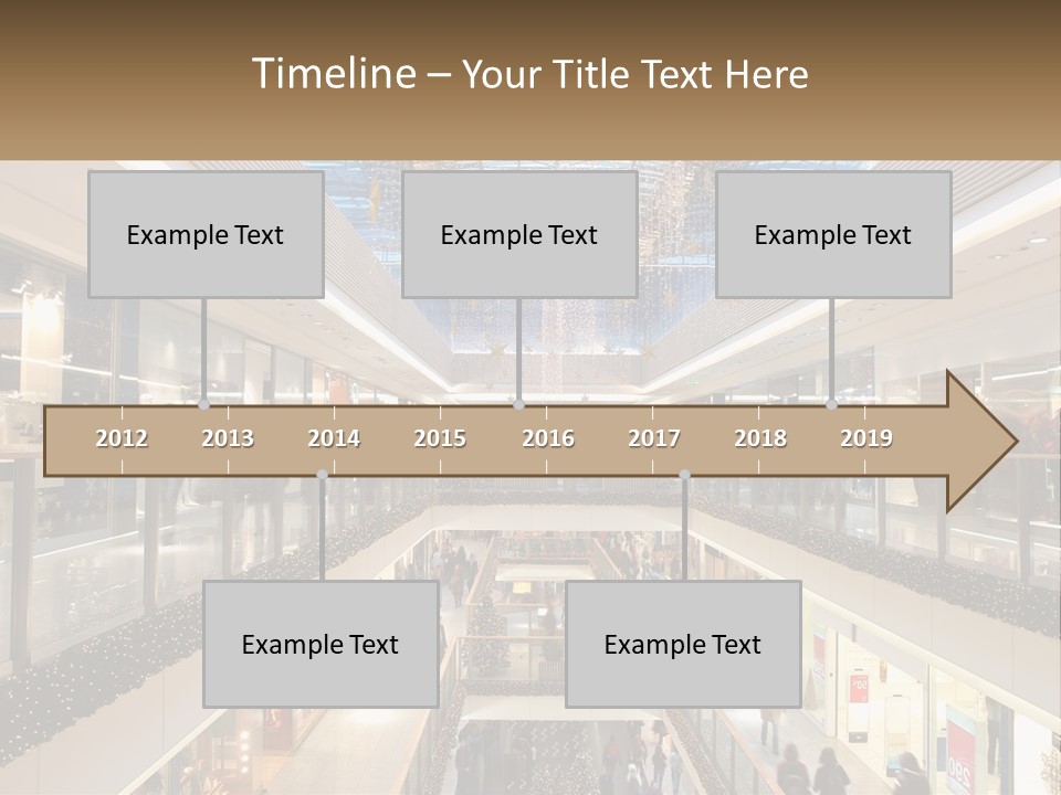 Gallery Store Trade PowerPoint Template