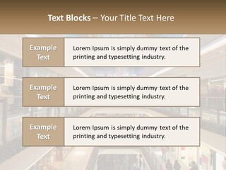 Gallery Store Trade PowerPoint Template