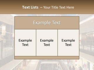 Gallery Store Trade PowerPoint Template
