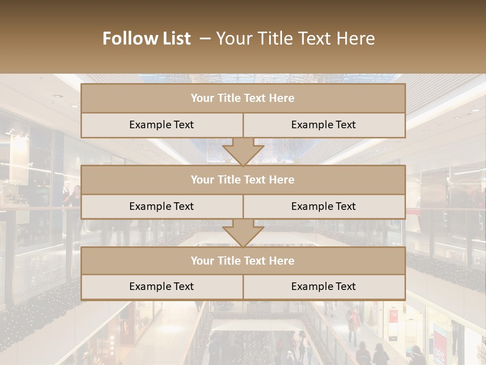 Gallery Store Trade PowerPoint Template