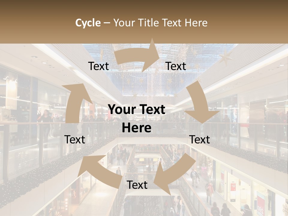 Gallery Store Trade PowerPoint Template