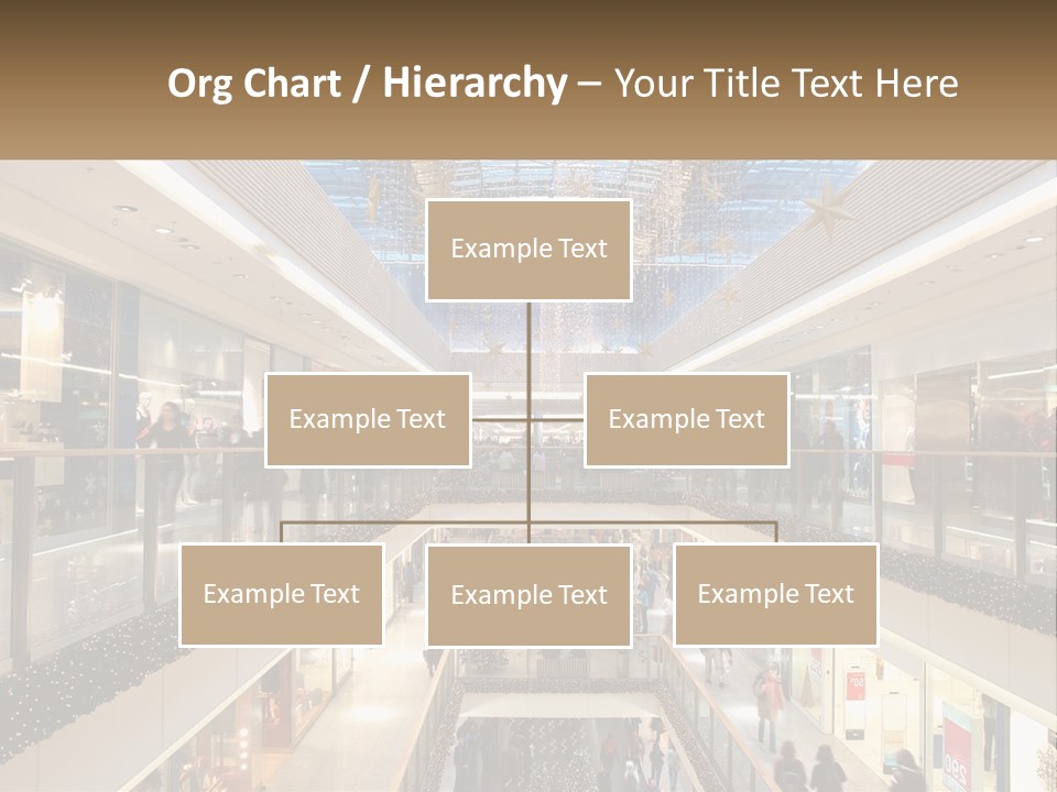 Gallery Store Trade PowerPoint Template