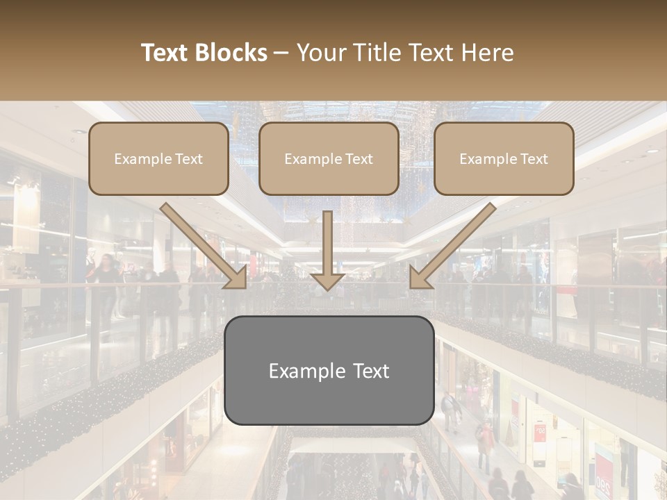Gallery Store Trade PowerPoint Template