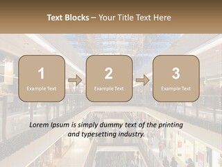 Gallery Store Trade PowerPoint Template