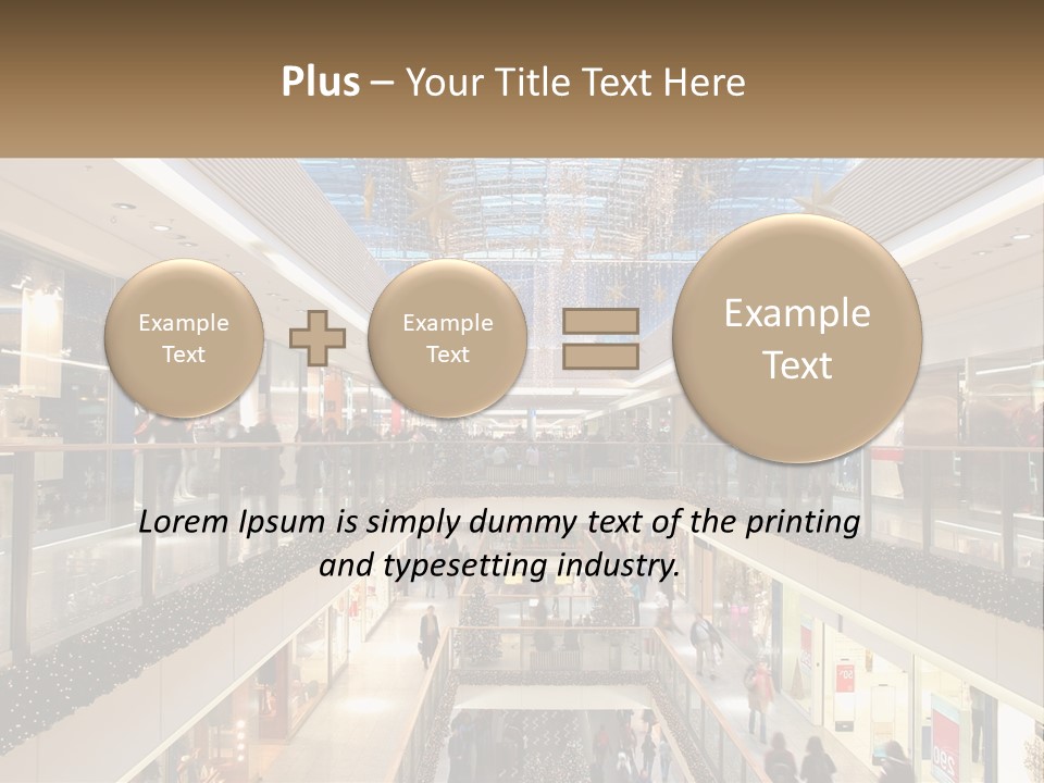 Gallery Store Trade PowerPoint Template