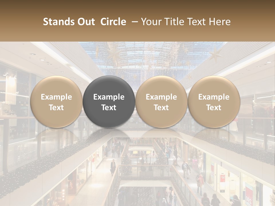 Gallery Store Trade PowerPoint Template