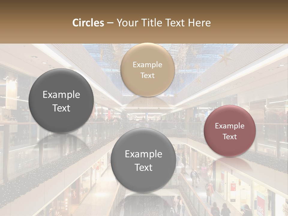 Gallery Store Trade PowerPoint Template
