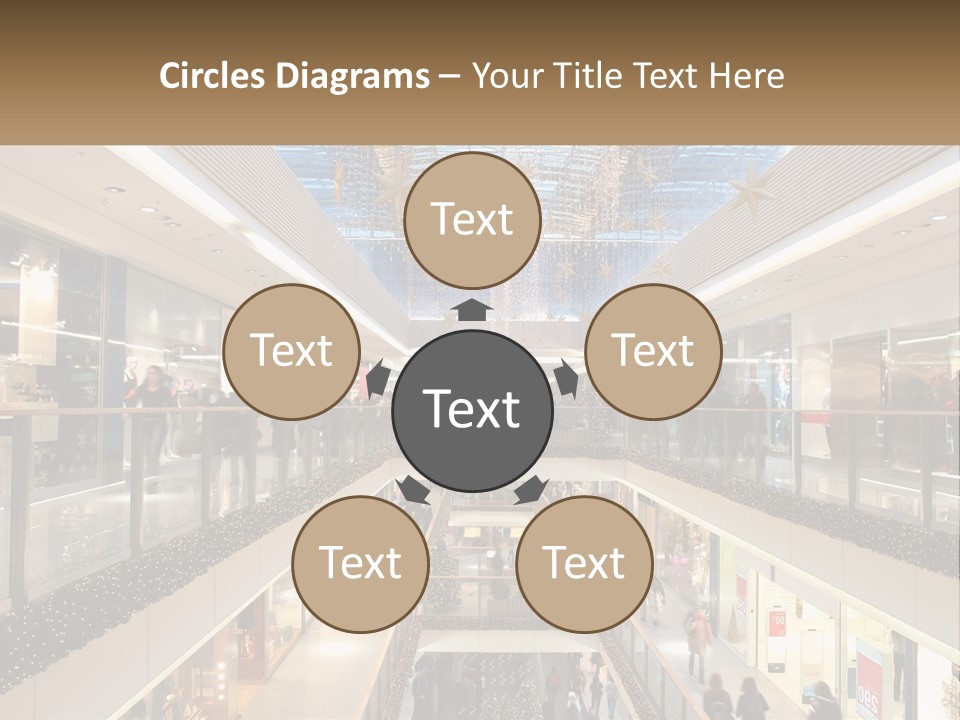 Gallery Store Trade PowerPoint Template