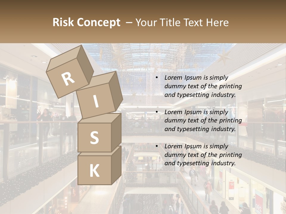 Gallery Store Trade PowerPoint Template