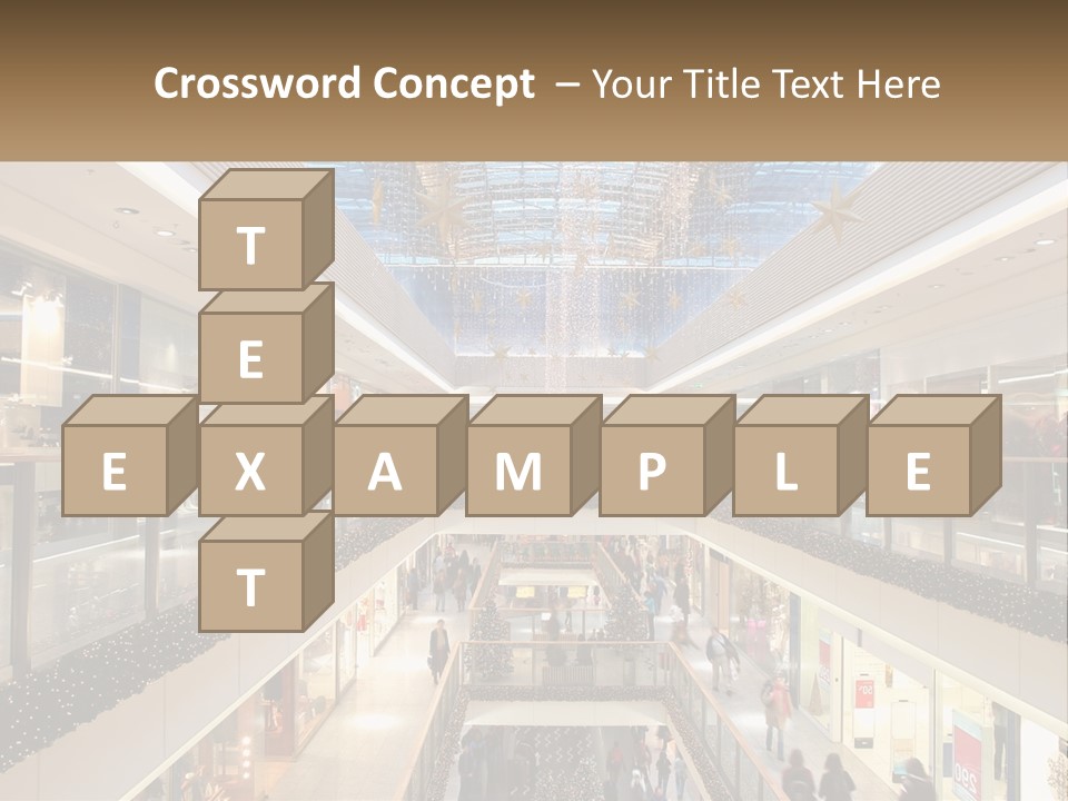 Gallery Store Trade PowerPoint Template