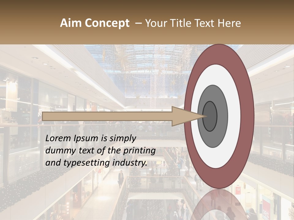 Gallery Store Trade PowerPoint Template