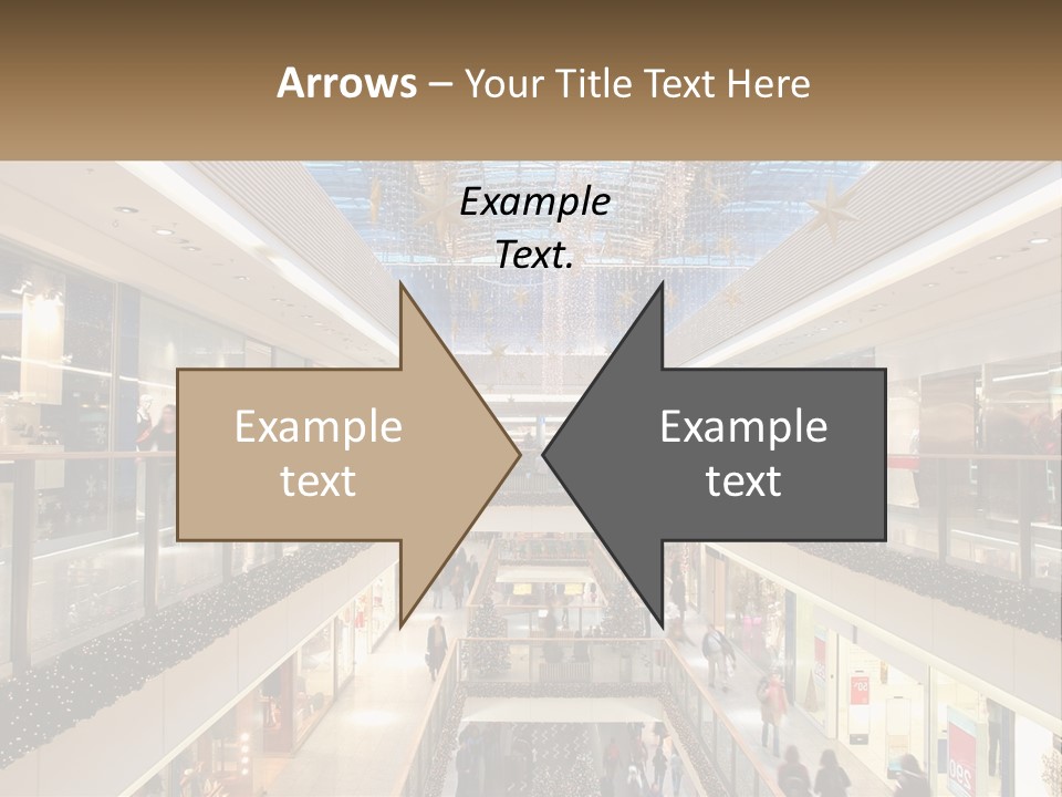 Gallery Store Trade PowerPoint Template
