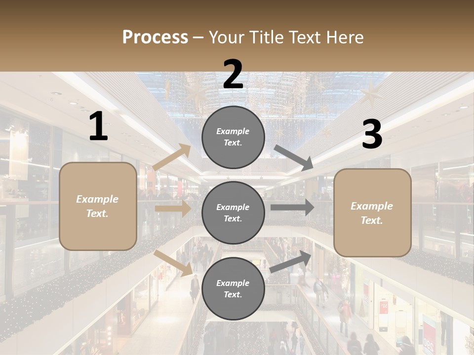 Gallery Store Trade PowerPoint Template