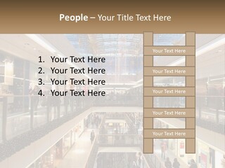 Gallery Store Trade PowerPoint Template