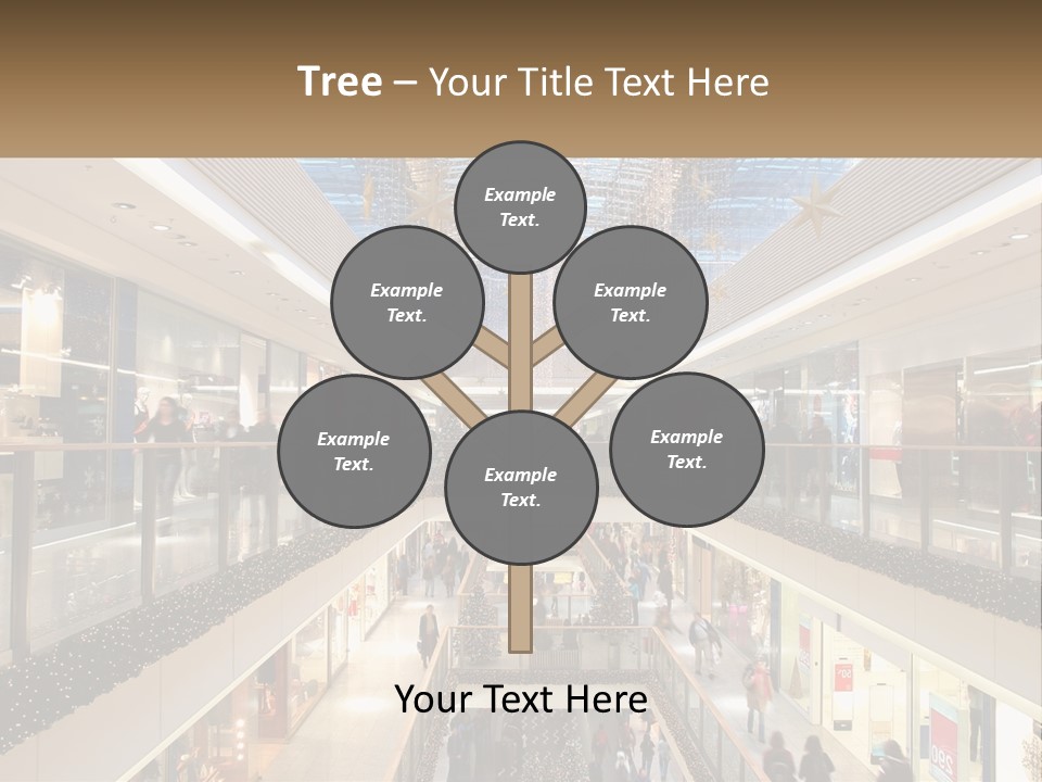 Gallery Store Trade PowerPoint Template