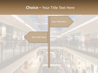 Gallery Store Trade PowerPoint Template