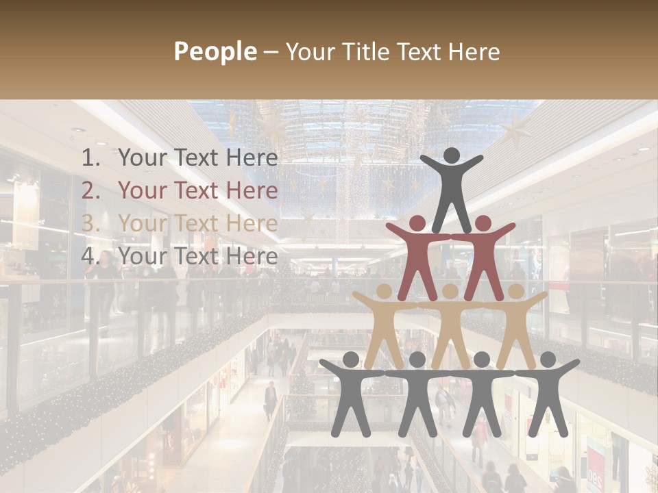 Gallery Store Trade PowerPoint Template