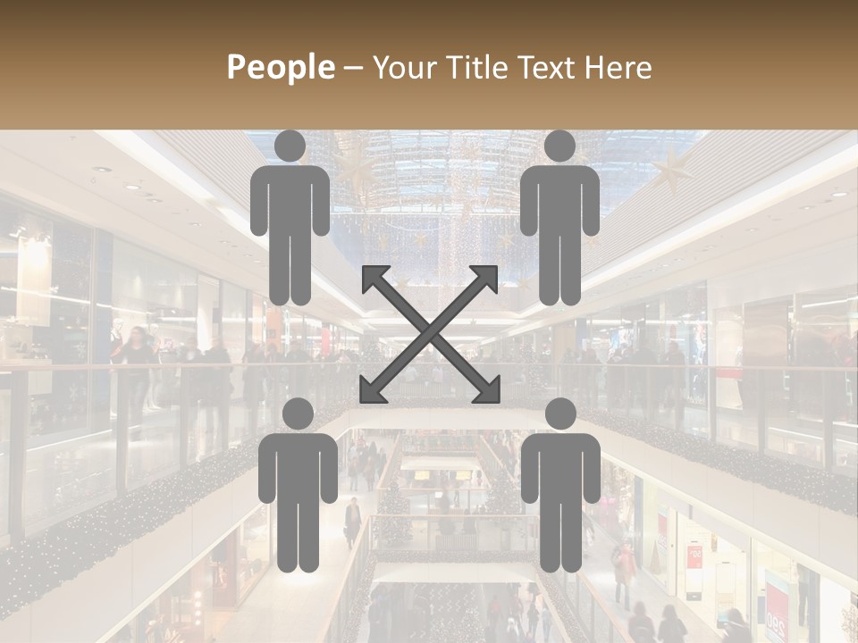Gallery Store Trade PowerPoint Template