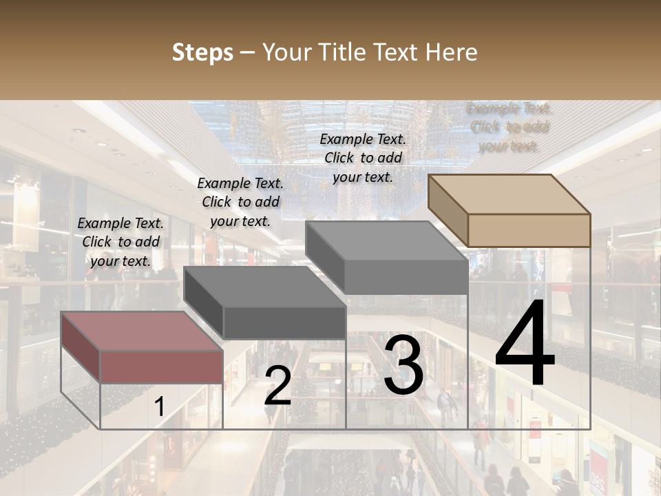 Gallery Store Trade PowerPoint Template