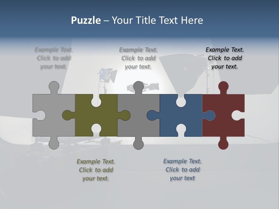 Lamp Exposure Voltage PowerPoint Template