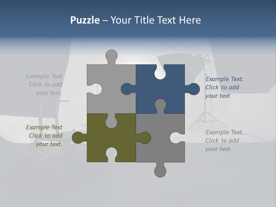 Lamp Exposure Voltage PowerPoint Template