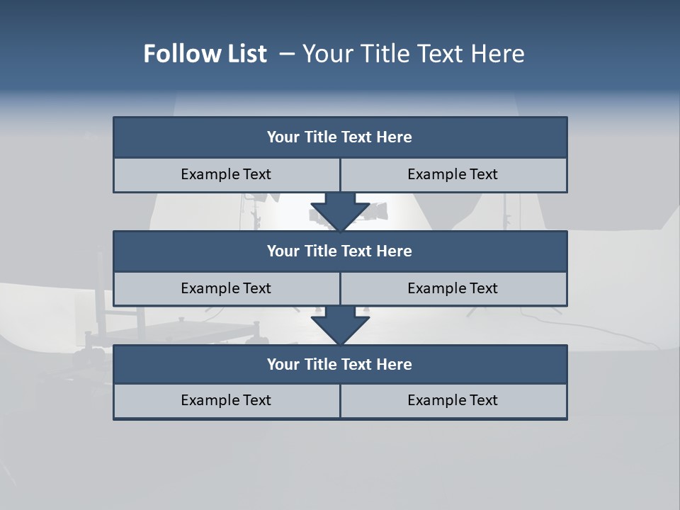 Lamp Exposure Voltage PowerPoint Template