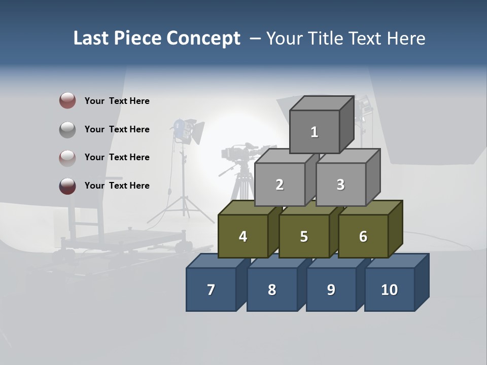 Lamp Exposure Voltage PowerPoint Template