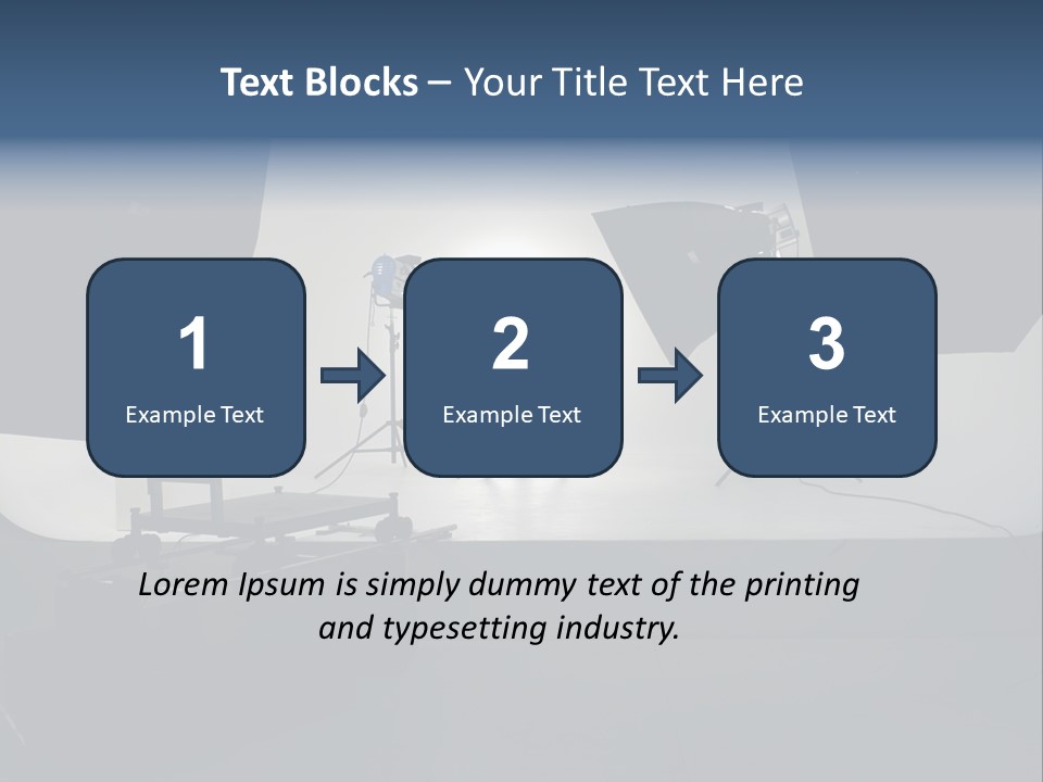Lamp Exposure Voltage PowerPoint Template