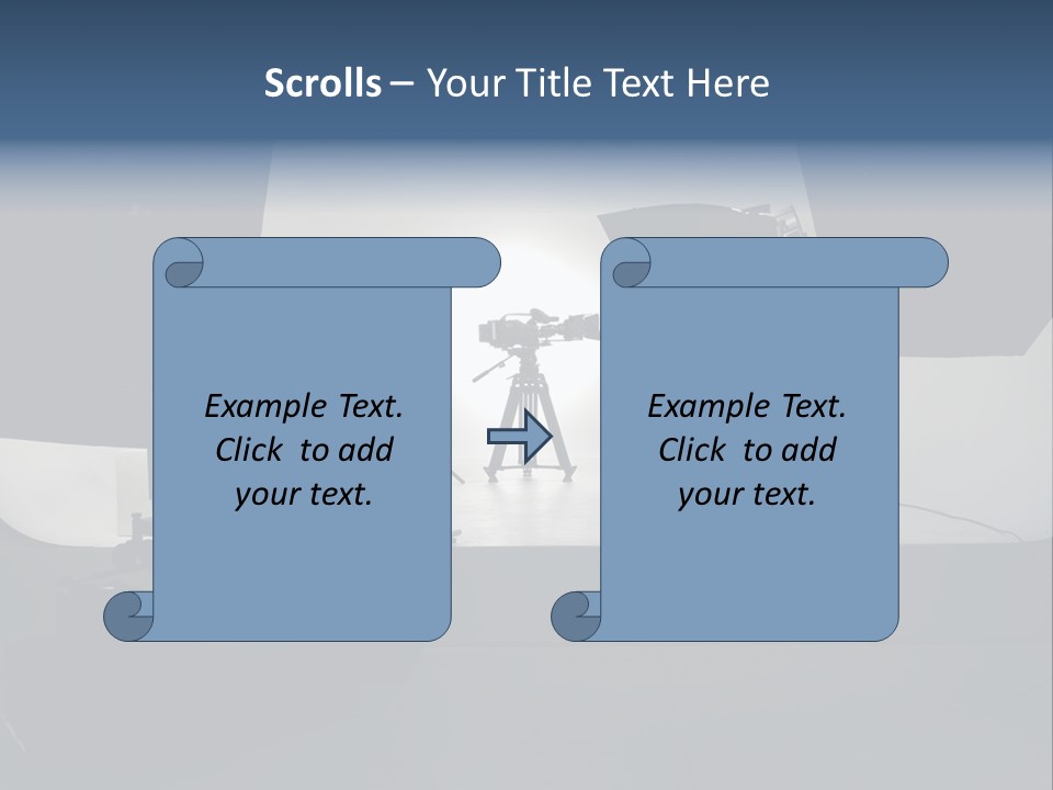 Lamp Exposure Voltage PowerPoint Template