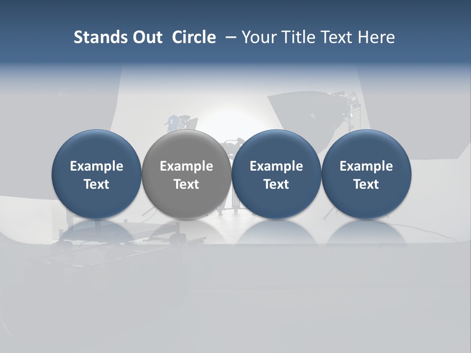 Lamp Exposure Voltage PowerPoint Template