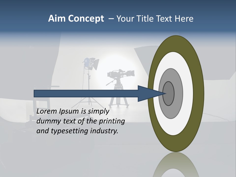 Lamp Exposure Voltage PowerPoint Template