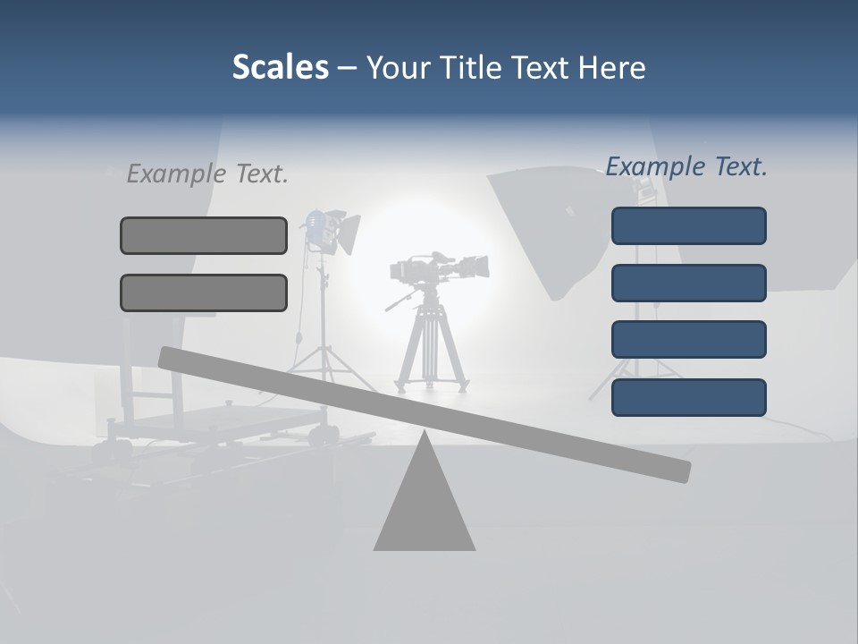 Lamp Exposure Voltage PowerPoint Template
