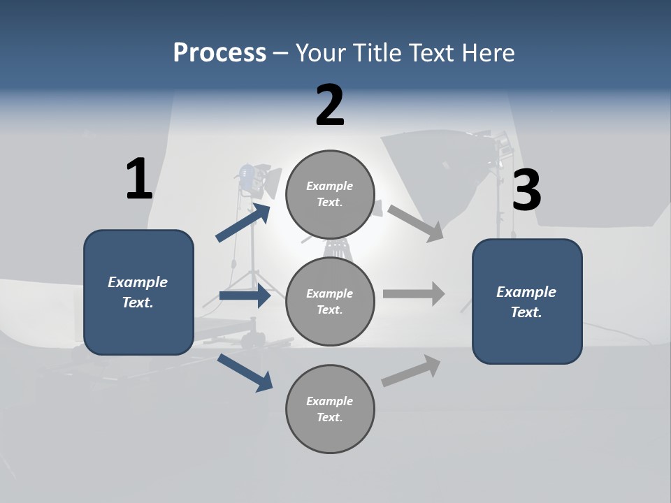 Lamp Exposure Voltage PowerPoint Template