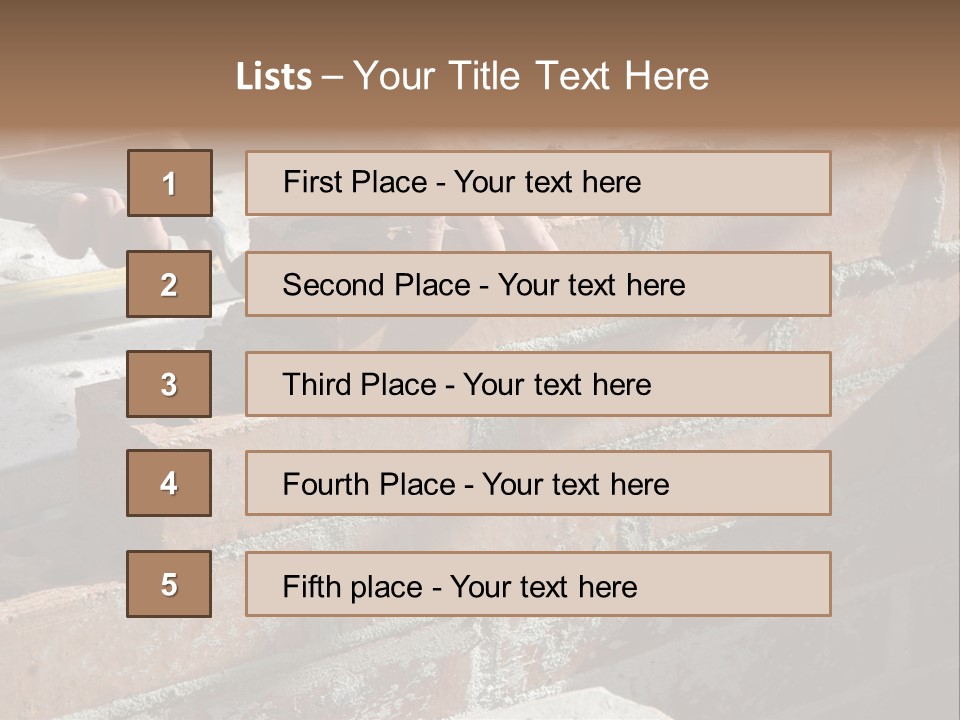 Hand String Leveler PowerPoint Template