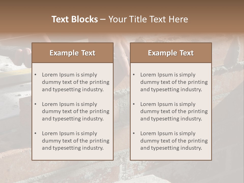 Hand String Leveler PowerPoint Template