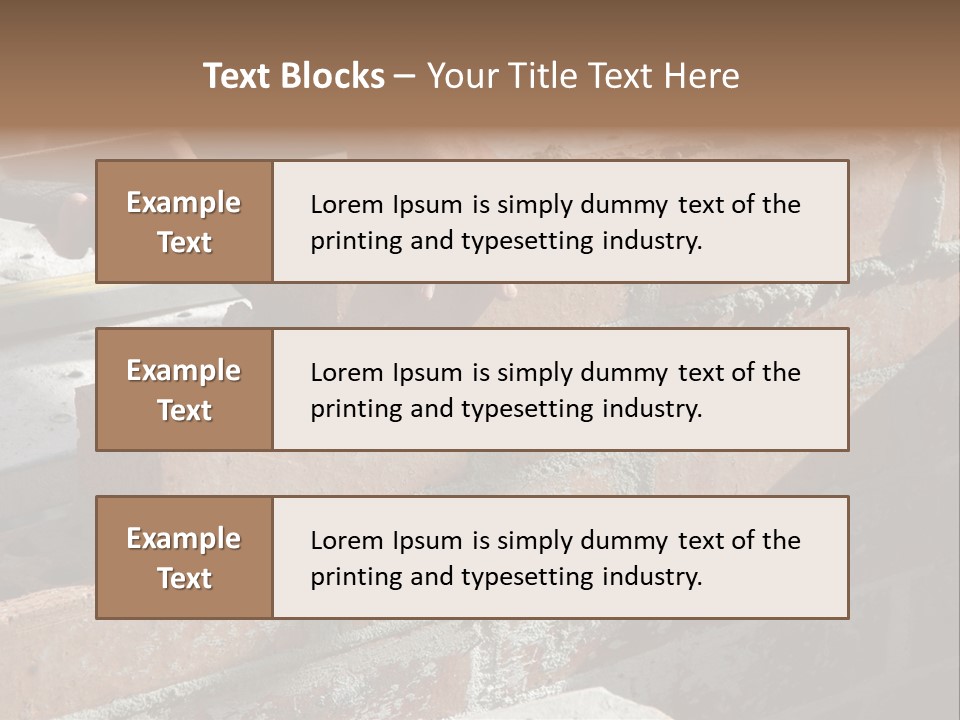 Hand String Leveler PowerPoint Template