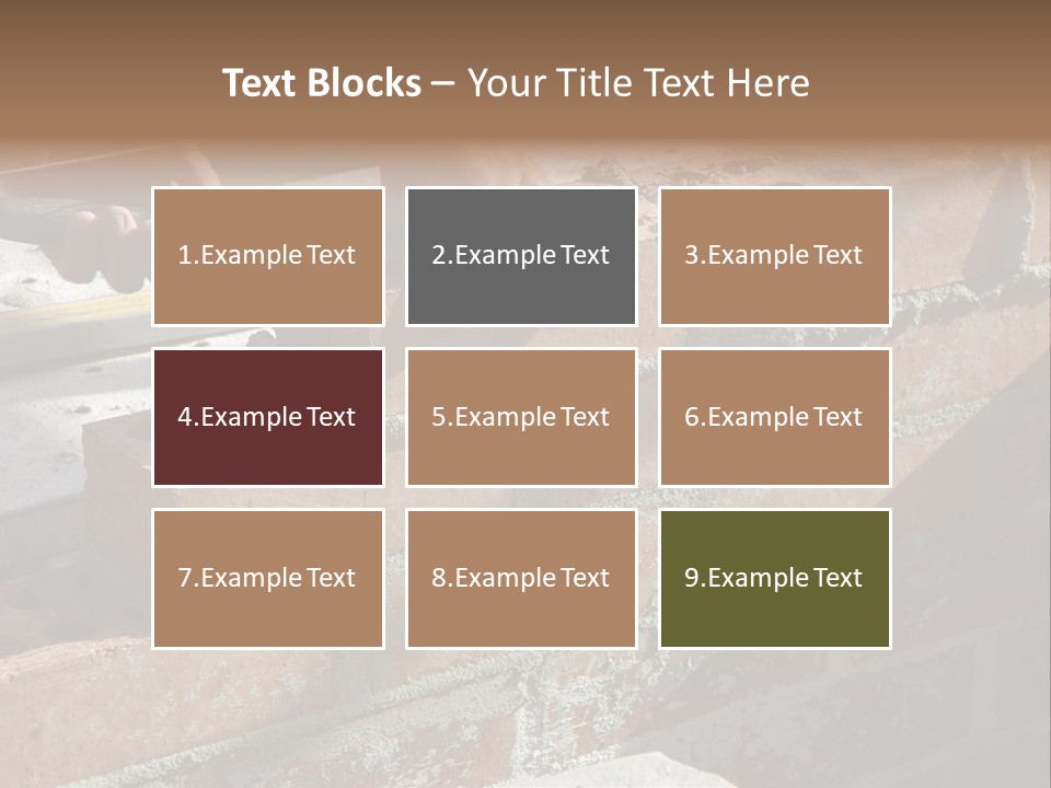 Hand String Leveler PowerPoint Template