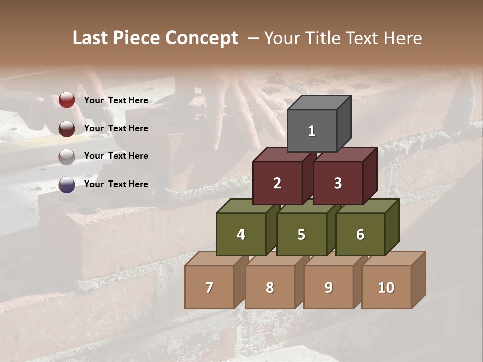 Hand String Leveler PowerPoint Template