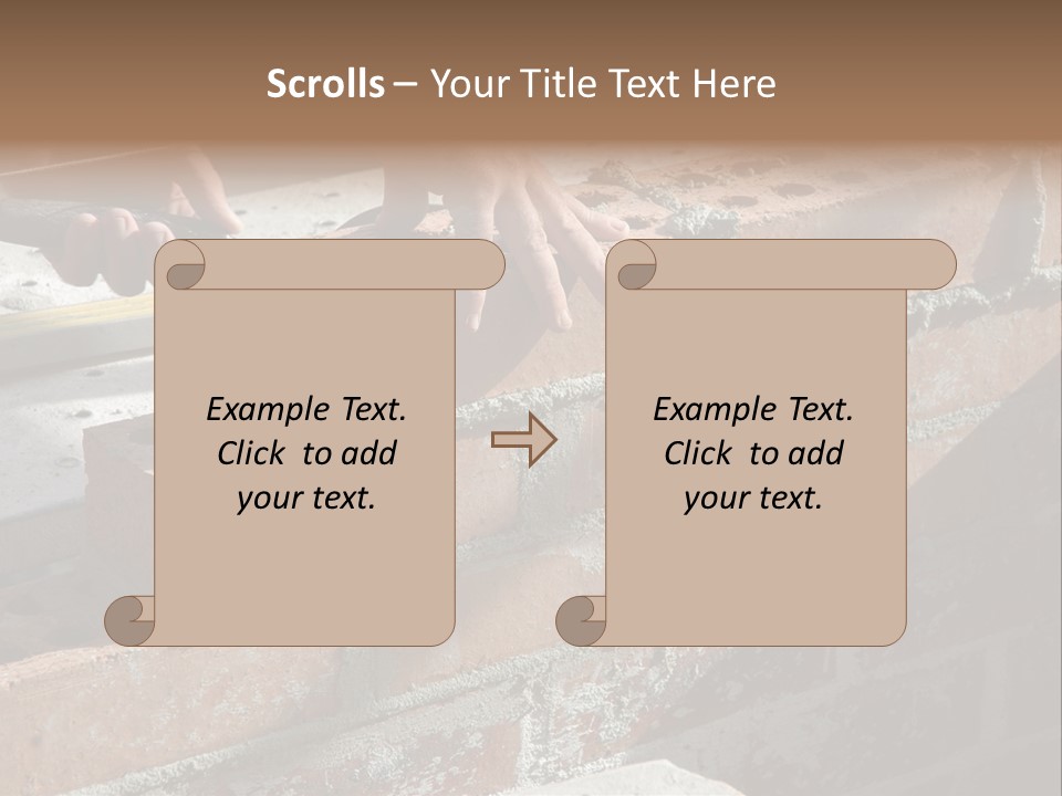 Hand String Leveler PowerPoint Template