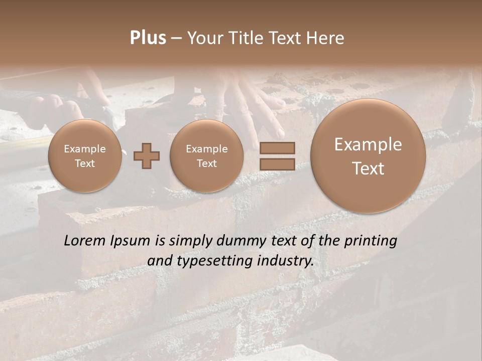 Hand String Leveler PowerPoint Template