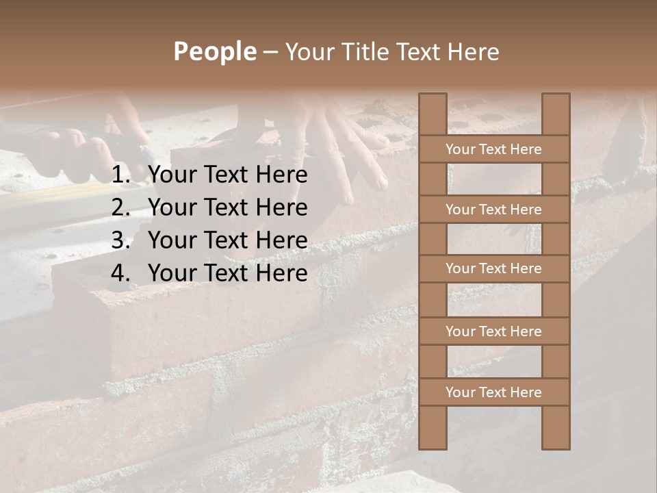 Hand String Leveler PowerPoint Template