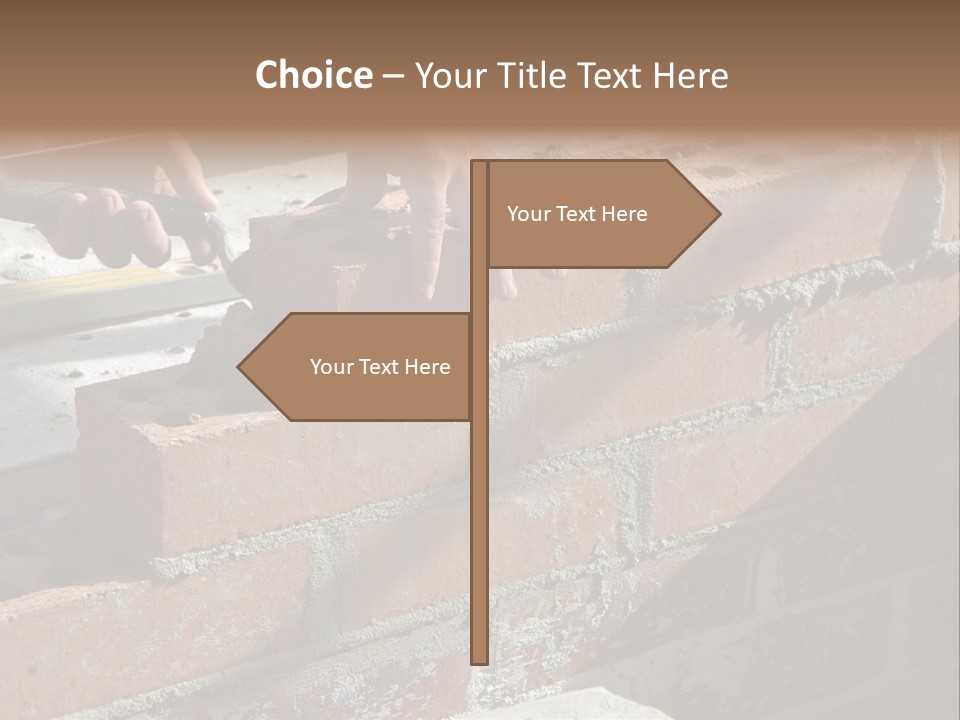 Hand String Leveler PowerPoint Template