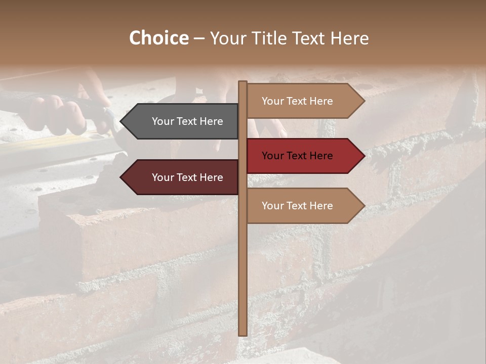 Hand String Leveler PowerPoint Template