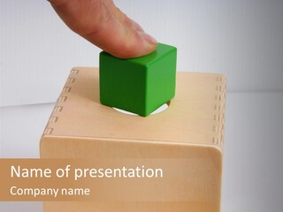 Push Square Inconceivable PowerPoint Template