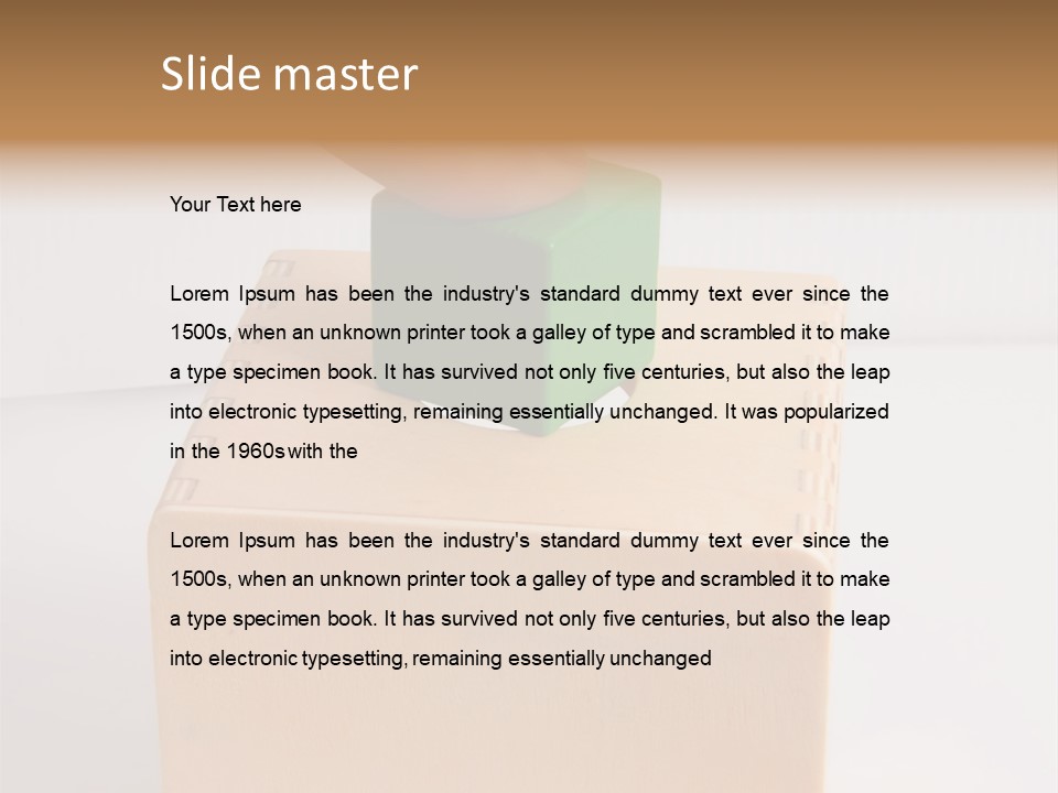 Push Square Inconceivable PowerPoint Template