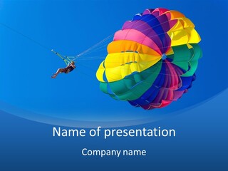 Active Action Beach PowerPoint Template