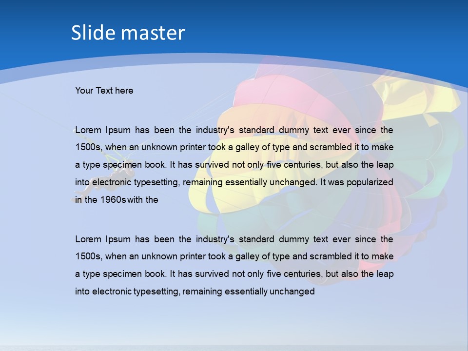 Active Action Beach PowerPoint Template