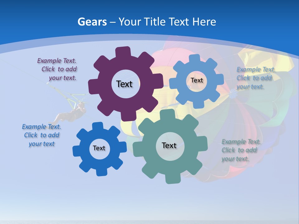 Active Action Beach PowerPoint Template