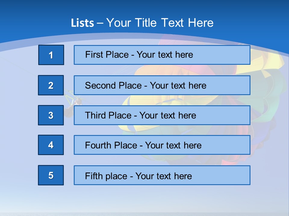 Active Action Beach PowerPoint Template