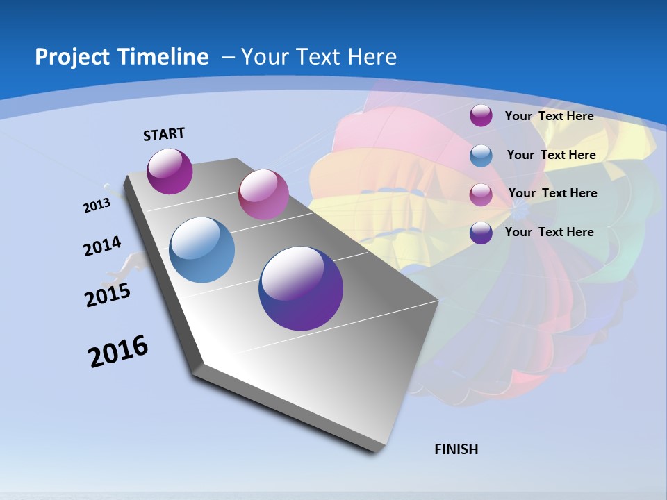 Active Action Beach PowerPoint Template